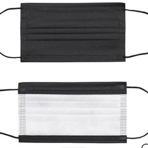 Black 3ply Masks (50ct box)